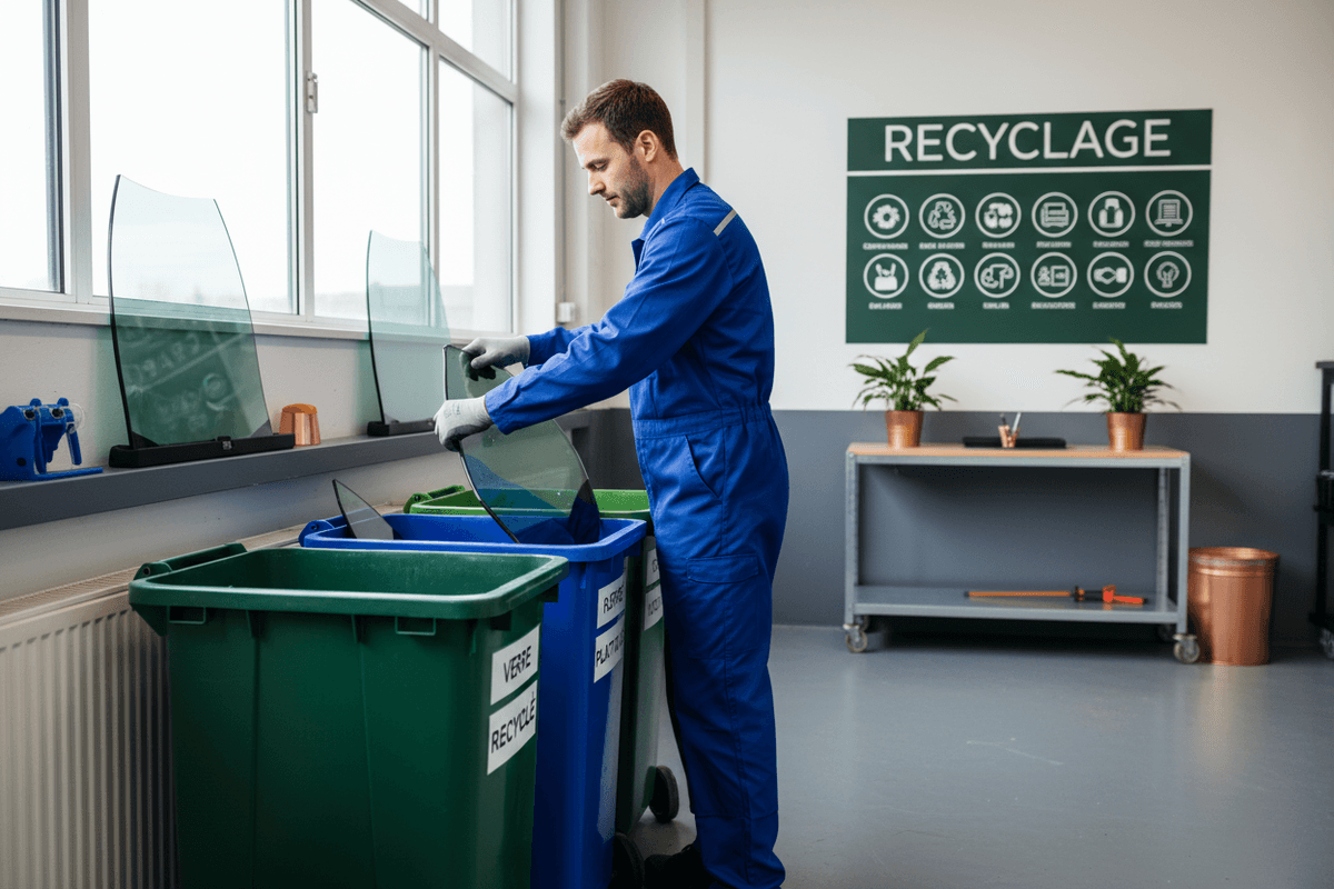 Engagement écologique et RSE de L'Atelier Pare-Brise